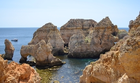 葡萄牙蓬塔达彼达德海岸图片